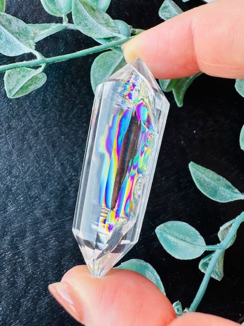 アイリスクォーツのダブルポイント】🌈流れを動かし、輝きを最大化する