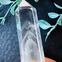 【スーパーファントムクォーツのポイント】✨成長を積み重ねる神秘の結晶
