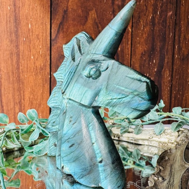 ラブラドライトのユニコーン | 天然石と雑貨のお店 Angel's voice