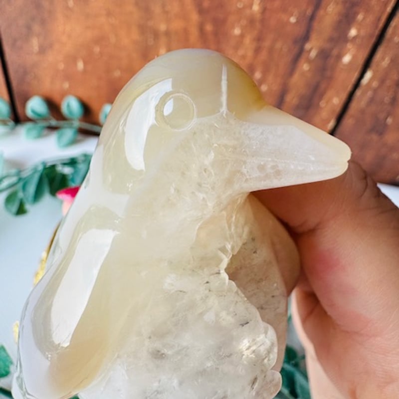 アゲートのペンギン | 天然石と雑貨のお店 Angel's voice