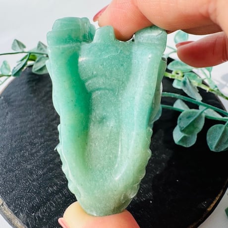 【アマゾナイトのドラゴンヘッド】🐉💚心を軽くして未来へ導く守護龍