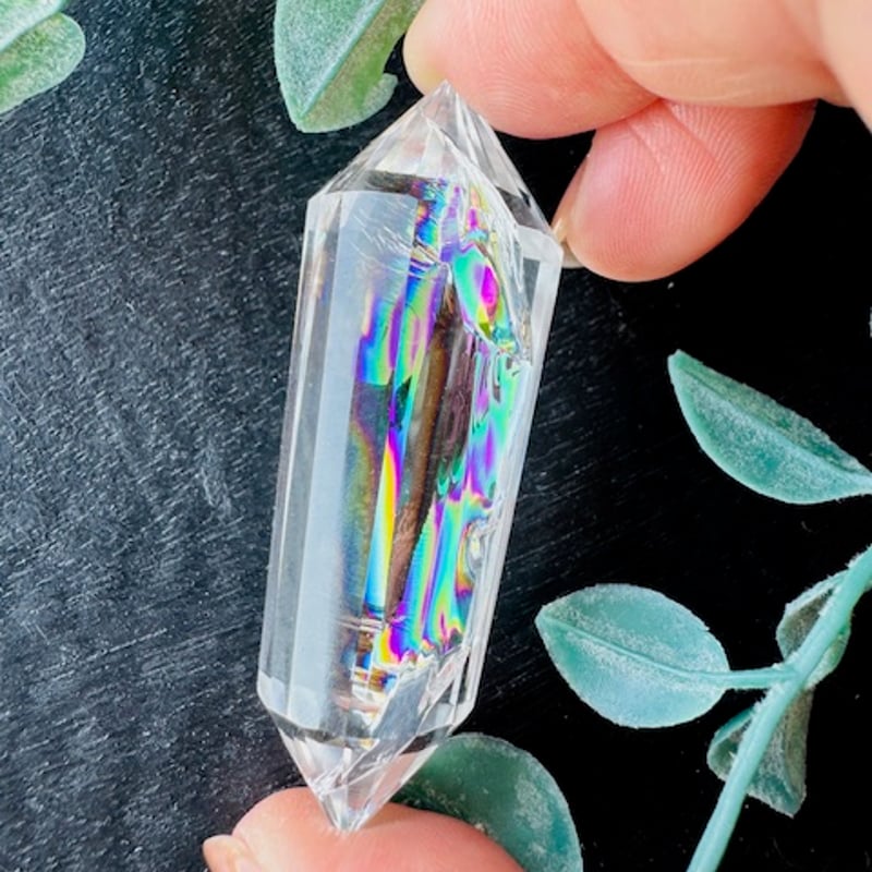 アイリスクォーツのダブルポイント】🌈流れを動かし、輝きを最大化する
