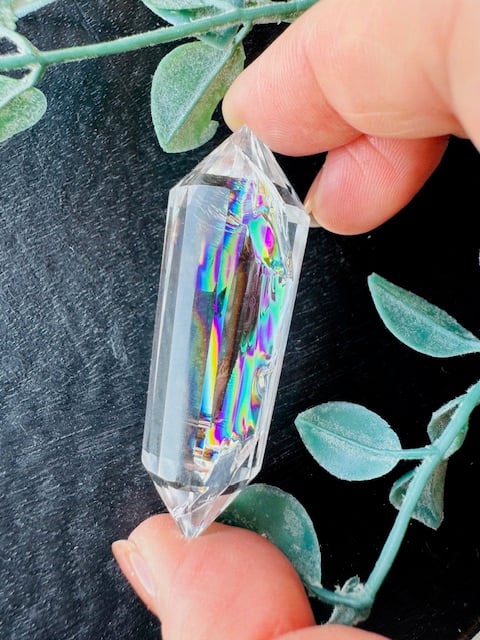アイリスクォーツのダブルポイント】🌈流れを動かし、輝きを最大化する