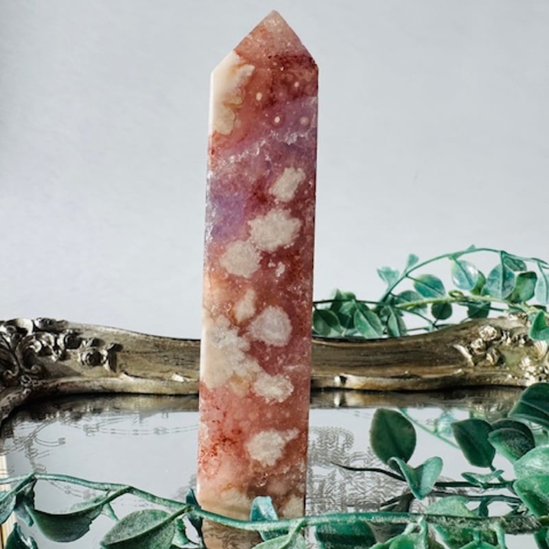 ピンクアメジストと桜瑪瑙共生のポイント | 天然石と雑貨のお店