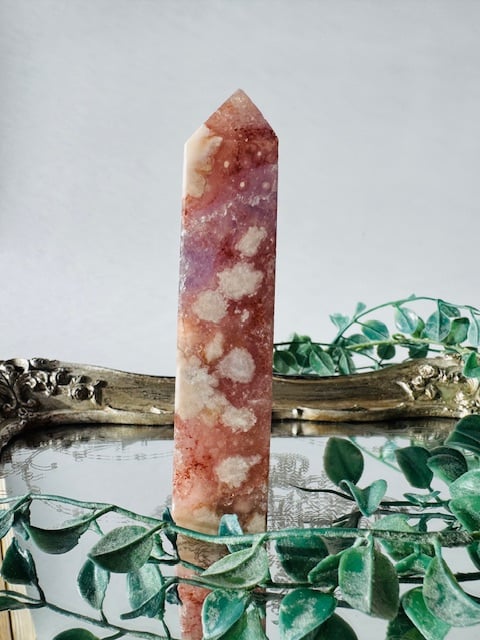 ピンクアメジストと桜瑪瑙共生のポイント | 天然石と雑貨のお店