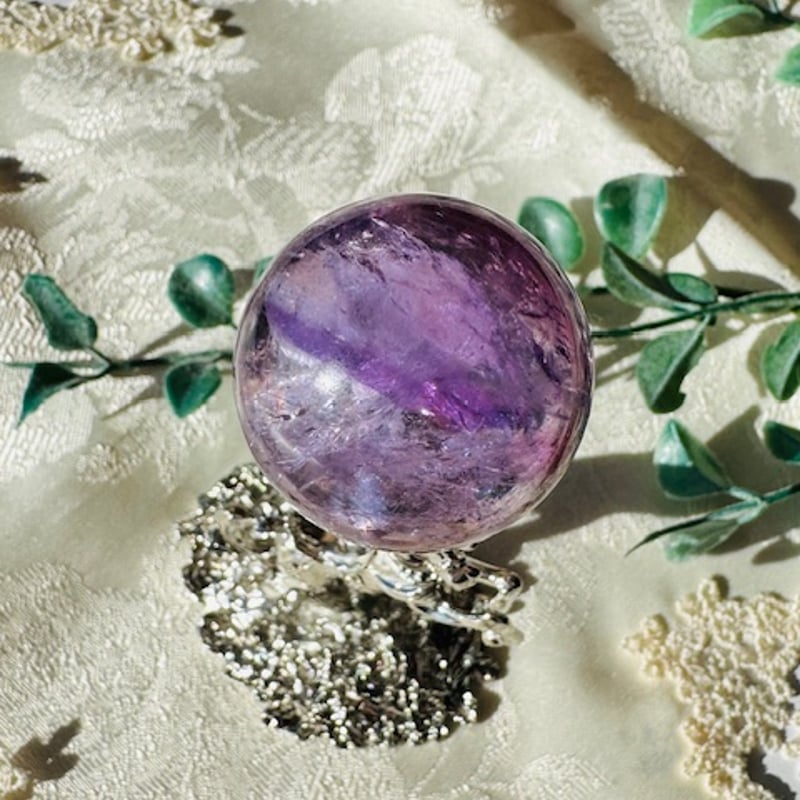 ◇アイリスアメジストのスフィア | 天然石と雑貨のお店 Angel's voice
