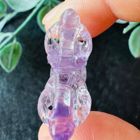 【ラベンダーアメジストのバジュラ】💜⚡心を守り、幸運へ導く聖なる守護具