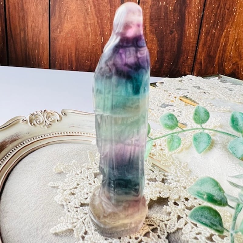 フローライトのマリアさま【A】 | 天然石と雑貨のお店 Angel's voice