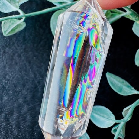 【アイリスクォーツのダブルポイント】🌈流れを動かし、輝きを最大化する奇跡の石
