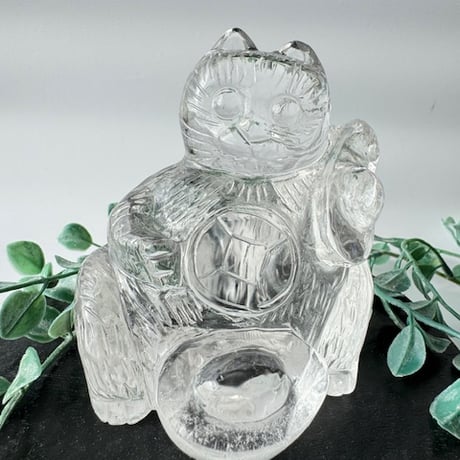 猫の置物 千客万来　招き猫御影石　年末セール 猫の置物 千客万来 招き猫御影石 年末セール 【公式通販】