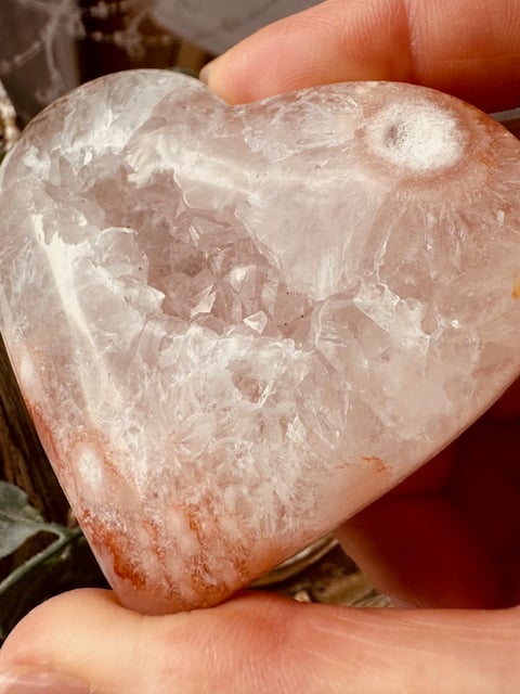 桜瑪瑙のハート | 天然石と雑貨のお店 Angel's voice