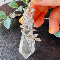 【飾り付き水晶のペンデュラム】✨直感を研ぎ澄ませ、答えへ導く浄化の守護石