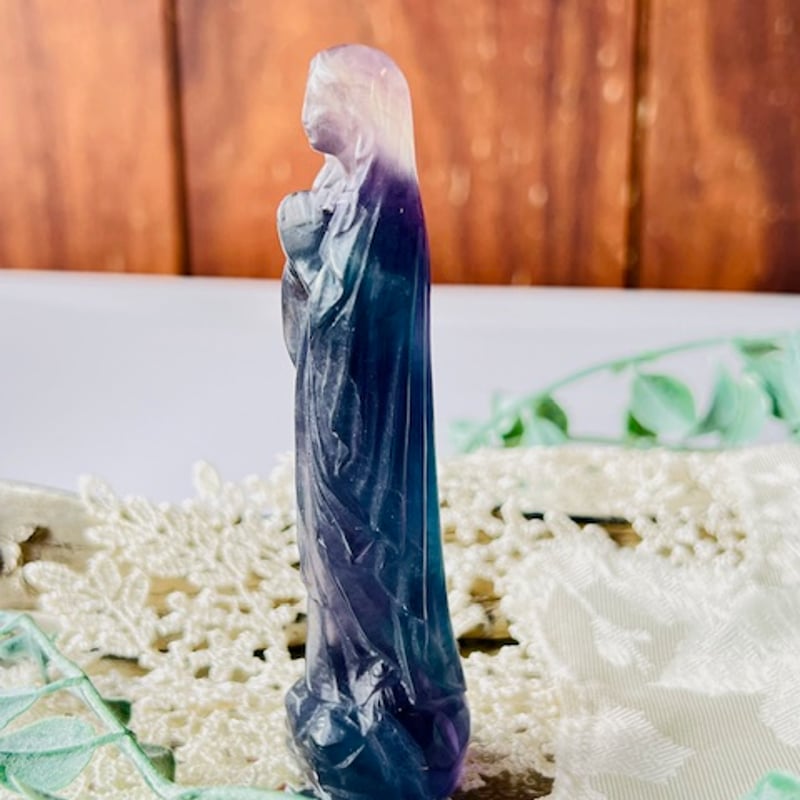 フローライトのマリアさま【C】 | 天然石と雑貨のお店 Angel's voice