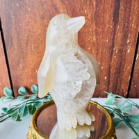 【アゲートのペンギン】🐧🤍優しさを運ぶ癒しのペンギン