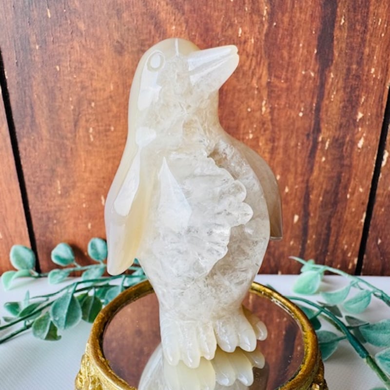 アゲートのペンギン | 天然石と雑貨のお店 Angel's voice