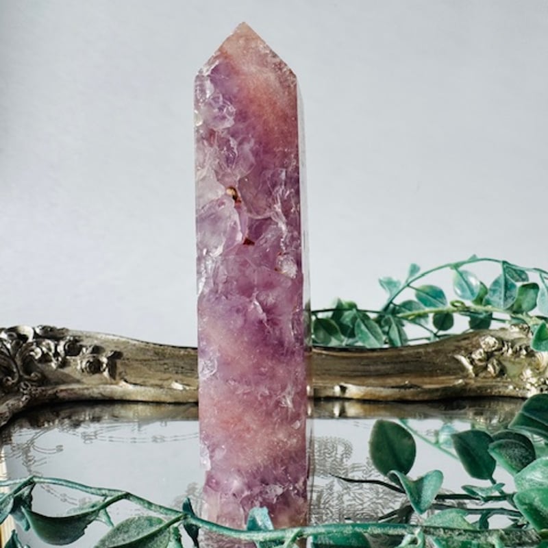 ピンクアメジストと桜瑪瑙共生のポイント | 天然石と雑貨のお店