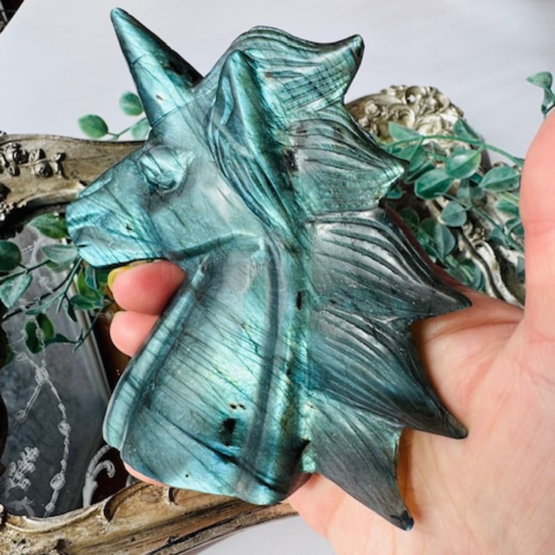 ラブラドライトのユニコーン | 天然石と雑貨のお店 Angel's voice