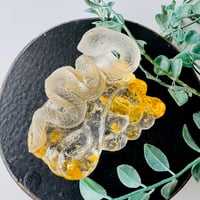 ❤︎バレンタインセール ❤︎ ローズクォーツ ユニコーン ① ローズクォーツ ハート 置物 一点物 155-471 : 天然石