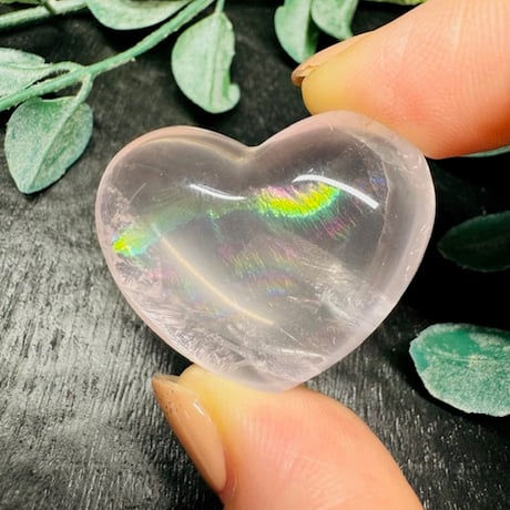 アイリスクォーツ　スモーキー　シトリン　入り　虹　ハート入り アイリスクォーツ スモーキー シトリン 入り 虹 ハート入り