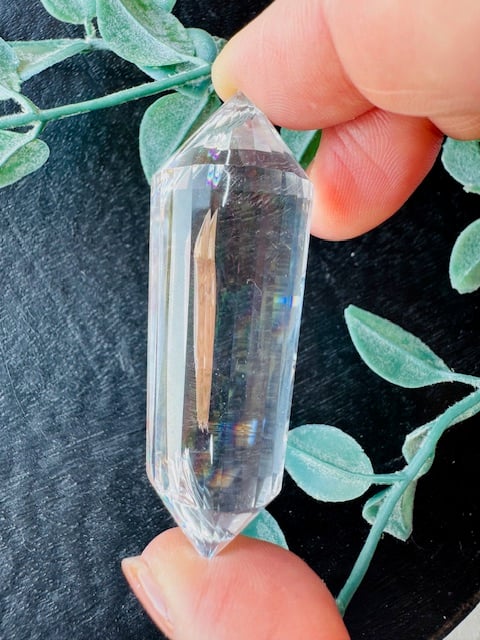 アイリスクォーツのダブルポイント】🌈流れを動かし、輝きを最大化する