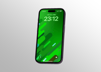 スマホ壁紙 Future グリーン