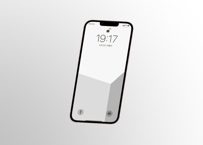 スマホ壁紙 シンプルボックス ライト