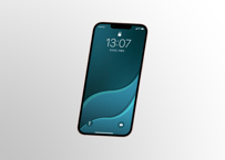 スマホ壁紙 Wave グリーン