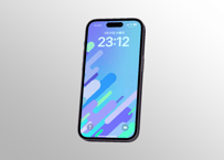 スマホ壁紙 Future ブルー