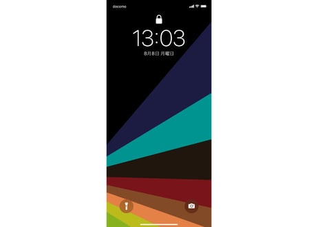スマホ壁紙 LightWays ブラック
