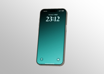 スマホ壁紙 EtherealFade グリーン