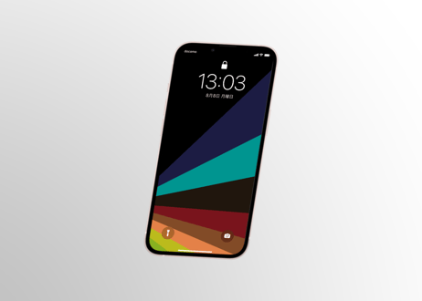 スマホ壁紙 LightWays ブラック