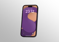 スマホ壁紙 Snake バイオレット