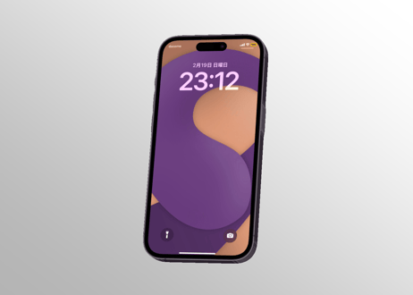 スマホ壁紙 Snake バイオレット