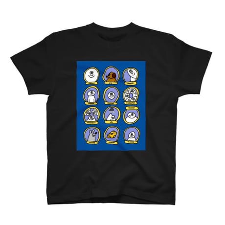 顔いっぱいいっぱいTee