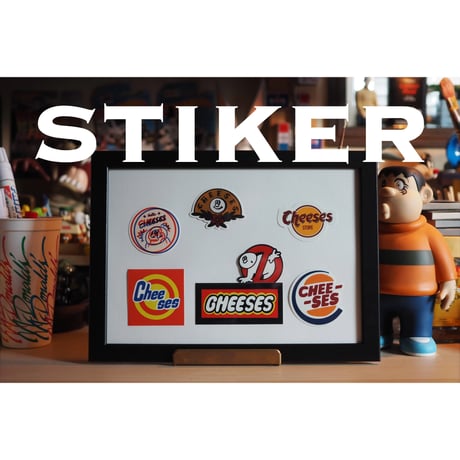STIKER (ステッカー)全17種