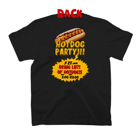 HOTDOG PARTY 黒