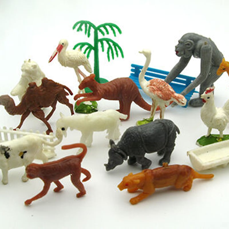 カバヤのおまけ ミニチュア動物園Bセット | 修平庵