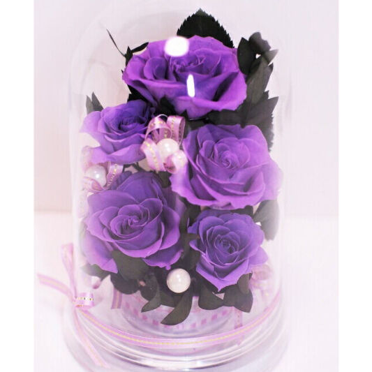 11カラー ドームアレンジ 枯れないお花 プリザーブドフラワーギフト