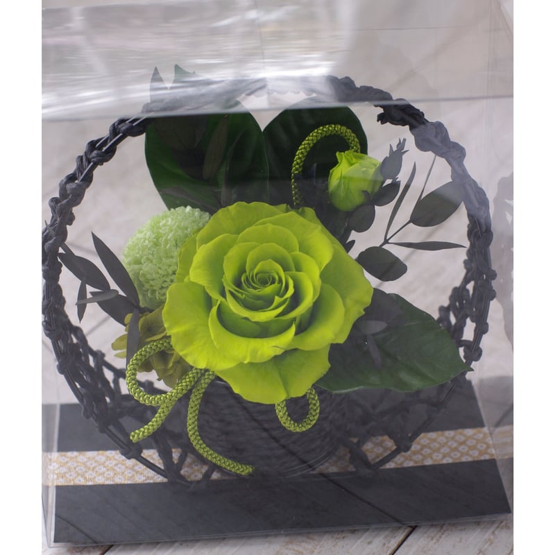 卑弥呼 和風プリザーブドフラワー （緑） | Chloris-flower