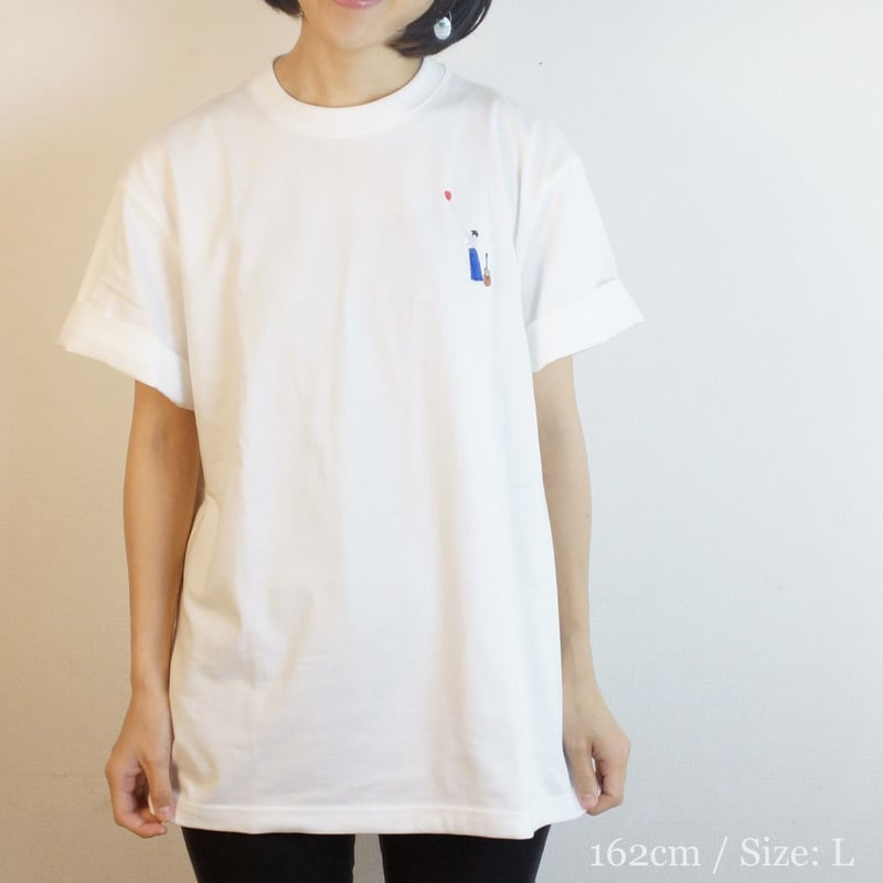 陽月メグミオリジナル刺繍Tシャツ | Hidzuki Megumi Store