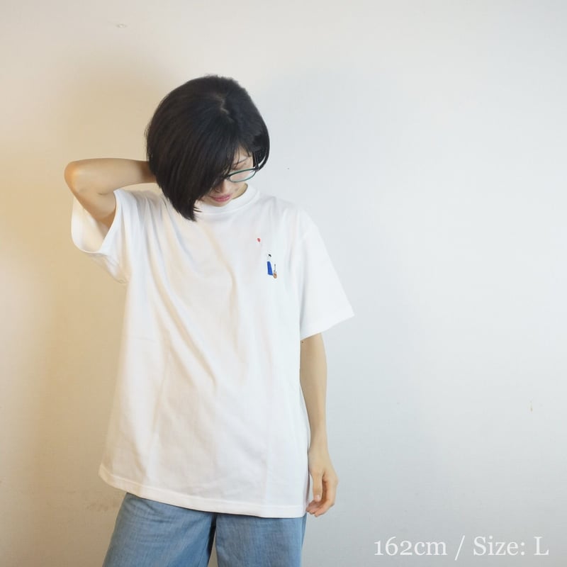 陽月メグミオリジナル刺繍Tシャツ | Hidzuki Megumi Store