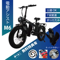 電動アシスト自転車 M6