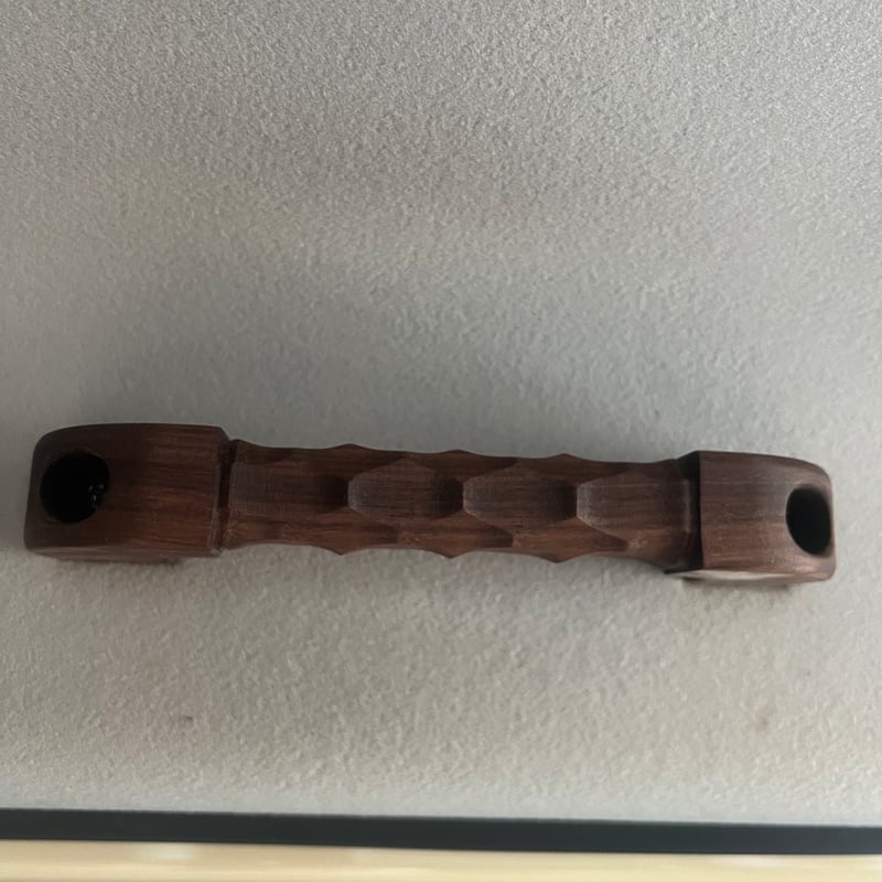 95プラド用ウォールナットアシストグリップ 3個セット 95プラド用