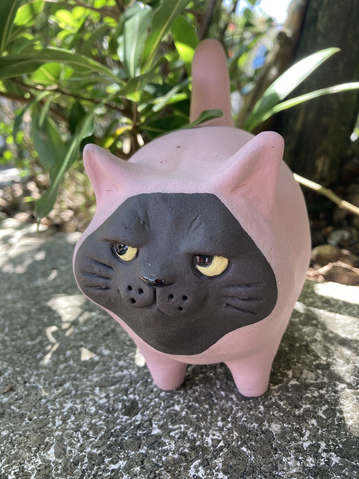もちもちでぶねこ ピンクタイツ | うつわ屋ギャラリー369