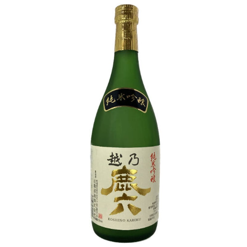 純米吟醸 越乃鹿六 720ml （こしのかろく） | YOIBOSHI STORE