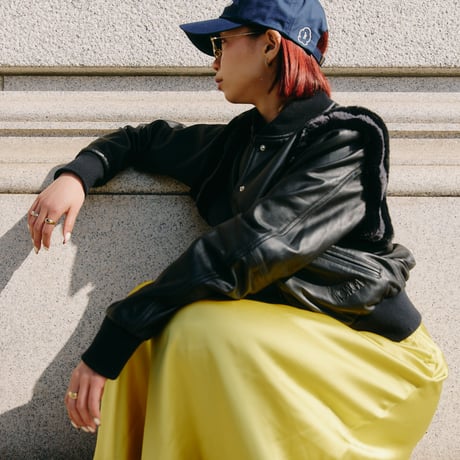 6Panels embroidery cap NAVY
