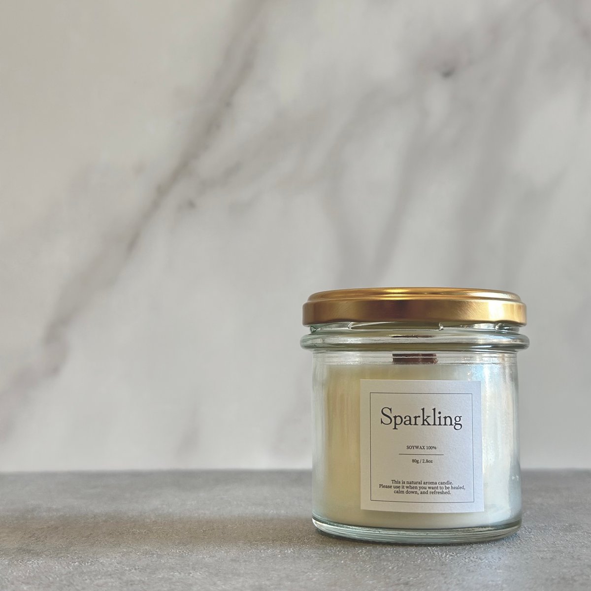 Sparkling 焚き火のようなアロマキャンドル | bellbouquet