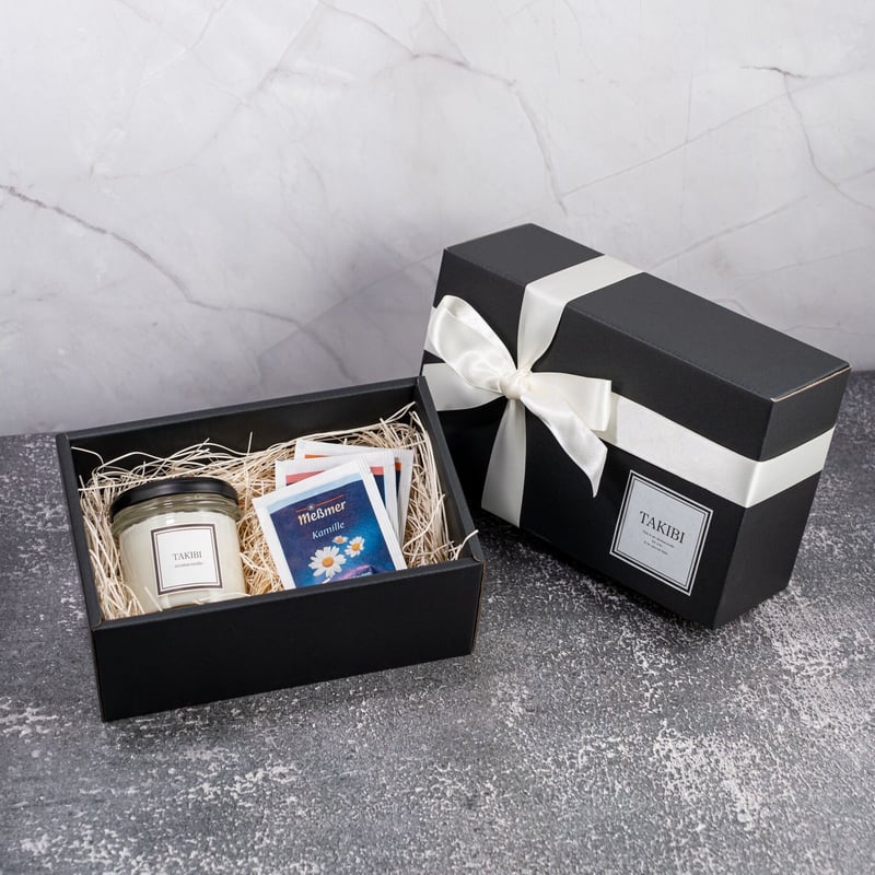 焚き火のようなアロマキャンドル ギフトBOX teaセット | bellbouquet