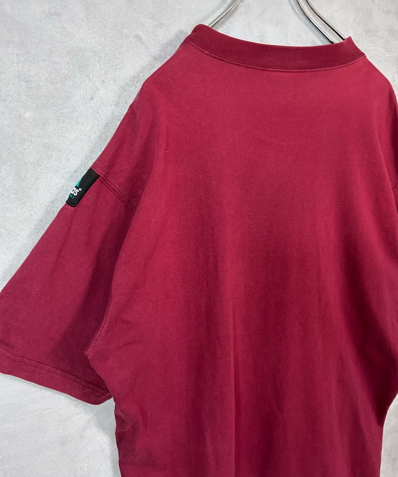 90s adidas ゲームシャツ XL アディダス バーガンディ レッド 赤 90s adidas ゲームシャツ XL アディダス バーガンディ レッド 赤
