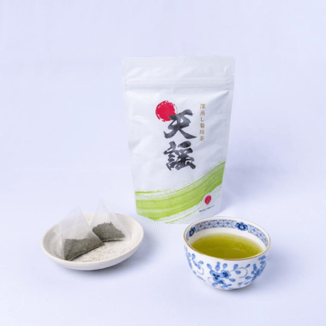 深蒸し菊川茶　天謡（あまうた）社内限定価格